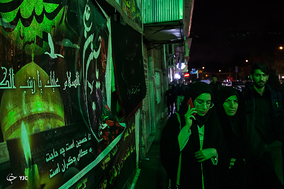 عزاداری شب تاسوعا در رشت