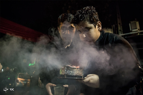 عزاداری شب تاسوعا در رشت