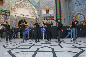 عزاداری ظهر تاسوعا در قم