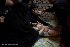 برگزاری مراسم آئینی چهل ممبر در لاهیجان