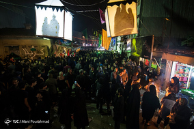 برگزاری مراسم آئینی چهل ممبر در لاهیجان