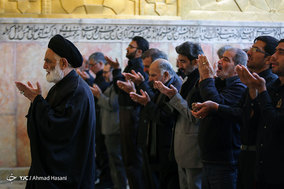 عزاداری روز عاشورا در حرم امام رضا (ع)