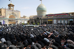 مراسم عزاداری ظهر عاشورا در حرم حضرت عبدالعظیم الحسنی (ع)