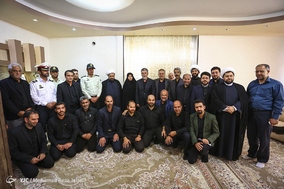 مراسم عزاداری عاشورای حسینی در روستای باغملک اصفهان با حضور وزیر ارشاد