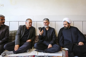 مراسم عزاداری عاشورای حسینی در روستای باغملک اصفهان با حضور وزیر ارشاد