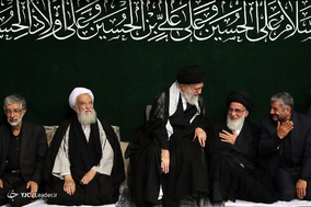 مراسم عزاداری شام غریبان حسینی در حسینیه امام خمینی (ره)