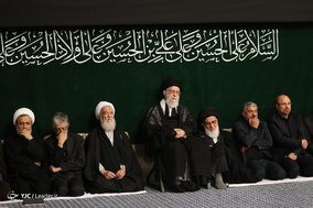 مراسم عزاداری شام غریبان حسینی در حسینیه امام خمینی (ره)