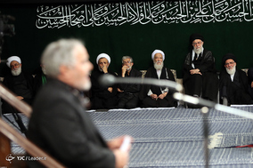 مراسم عزاداری شام غریبان حسینی در حسینیه امام خمینی (ره)