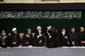 مراسم عزاداری شام غریبان حسینی در حسینیه امام خمینی (ره)