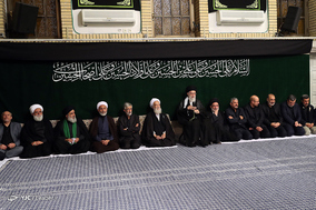 مراسم عزاداری شام غریبان حسینی در حسینیه امام خمینی (ره)