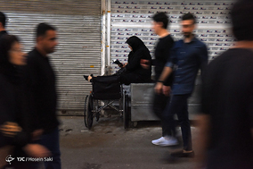 مراسم عزاداری ظهر عاشورا در بازار تهران