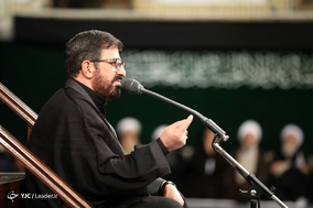 آخرین شب مراسم عزاداری حضرت اباعبدالله الحسین (ع) در حسینیه امام خمینی (ره)