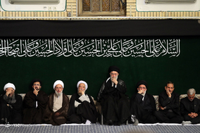 آخرین شب مراسم عزاداری حضرت اباعبدالله الحسین (ع) در حسینیه امام خمینی (ره)