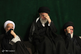 آخرین شب مراسم عزاداری حضرت اباعبدالله الحسین (ع) در حسینیه امام خمینی (ره)