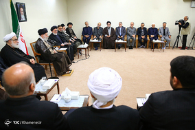 دیدار مسئولان و دست‌اندرکاران حج با رهبر معظم انقلاب