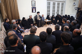دیدار خانواده شهید محسن حججی با مقام معظم رهبری