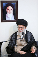 دیدار خانواده شهید محسن حججی با مقام معظم رهبری