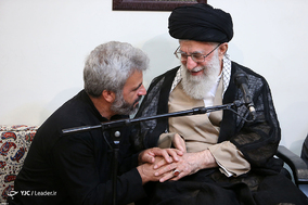 دیدار خانواده شهید محسن حججی با مقام معظم رهبری