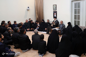دیدار خانواده شهید محسن حججی با مقام معظم رهبری