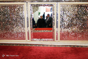 دیدار و کنفرانس خبری روسای مجلس ایران و ایرلند