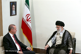 دیدار رئیس جمهوری ترکیه با مقام معظم رهبری