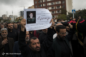 مراسم تشییع پیکر برادر محمود احمدی نژاد