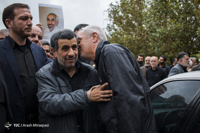 مراسم تشییع پیکر برادر محمود احمدی نژاد