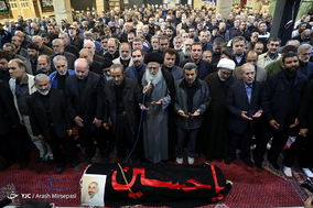 مراسم تشییع پیکر برادر محمود احمدی نژاد