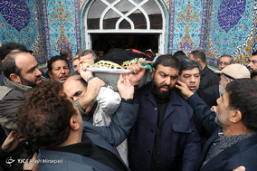 مراسم تشییع پیکر برادر محمود احمدی نژاد