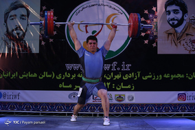 هفته دوم مسابقات لیگ وزنه برداری