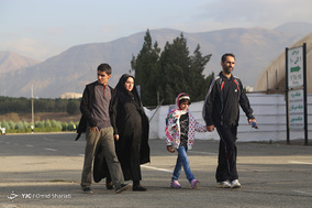 همایش پیاده روی خانواده کارکنان ناجا در مجموعه ورزشی آزادی