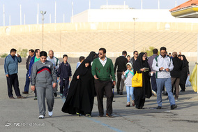 همایش پیاده روی خانواده کارکنان ناجا در مجموعه ورزشی آزادی