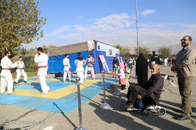 همایش پیاده روی خانواده کارکنان ناجا در مجموعه ورزشی آزادی