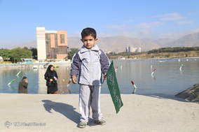 همایش پیاده روی خانواده کارکنان ناجا در مجموعه ورزشی آزادی