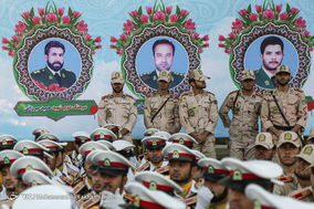 مراسم صبحگاه عمومی هفته نیروی انتظامی