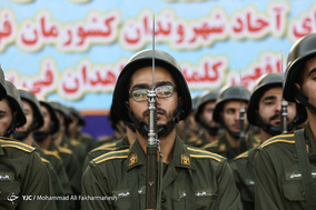 مراسم صبحگاه عمومی هفته نیروی انتظامی