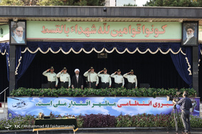 مراسم صبحگاه عمومی هفته نیروی انتظامی