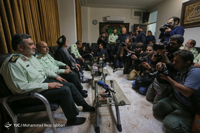 دیدار سردار اشتری با مراجع تقلید / قم