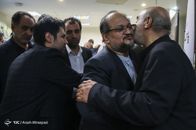 مراسم ترحیم والده حسین کمالی