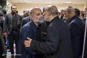 مراسم ترحیم والده حسین کمالی