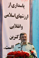 تجدید میثاق فرماندهان نیروی انتظامی با حضرت امام خمینی(ره)