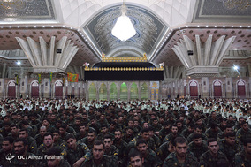 تجدید میثاق فرماندهان نیروی انتظامی با حضرت امام خمینی(ره)