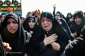 تشییع پیکر شهید گمنام در شهرستان لنگرود