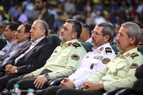همایش تجلیل از نمونه های ترافیکی راکبین و رانندگان قانونمند اصفهان با حضور سردار اشتری
