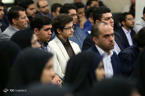 دیدار جمعی از استعدادهای برتر و نخبگان جوان کشور با رهبر معظم انقلاب