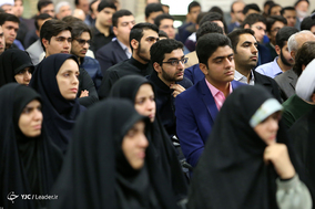 دیدار جمعی از استعدادهای برتر و نخبگان جوان کشور با رهبر معظم انقلاب