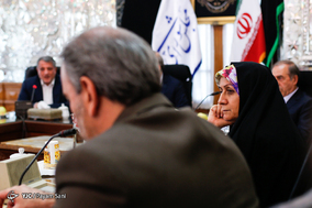 دیدار اعضای شورای شهر تهران با رئیس مجلس شورای اسلامی