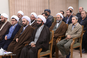 دیدار دست‌اندرکاران کنگره بزرگداشت مرحوم آیت‌الله مصطفی خمینی با رهبر معظم انقلاب