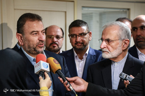 دیدار خرازی و العارودی معاون حنبش حماس