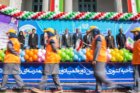 آیین افتتاحیه کشوری چهارمین دوره المپیاد ورزشی درون مدرسه ای